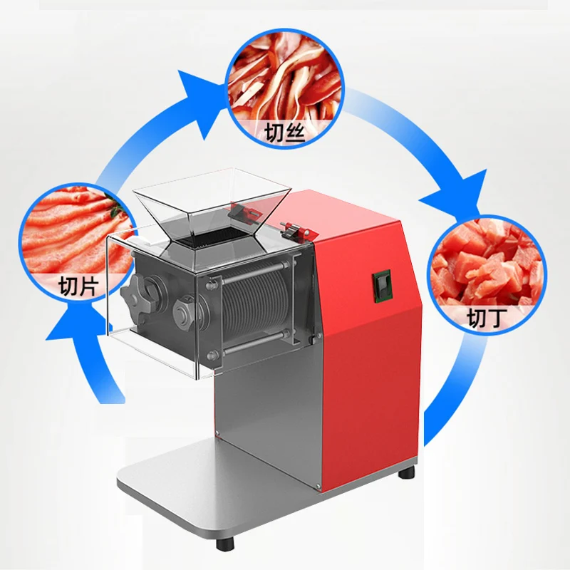 Automatic Meat Slicer Home - Elektryczna krajalnica do mięsa ze stali