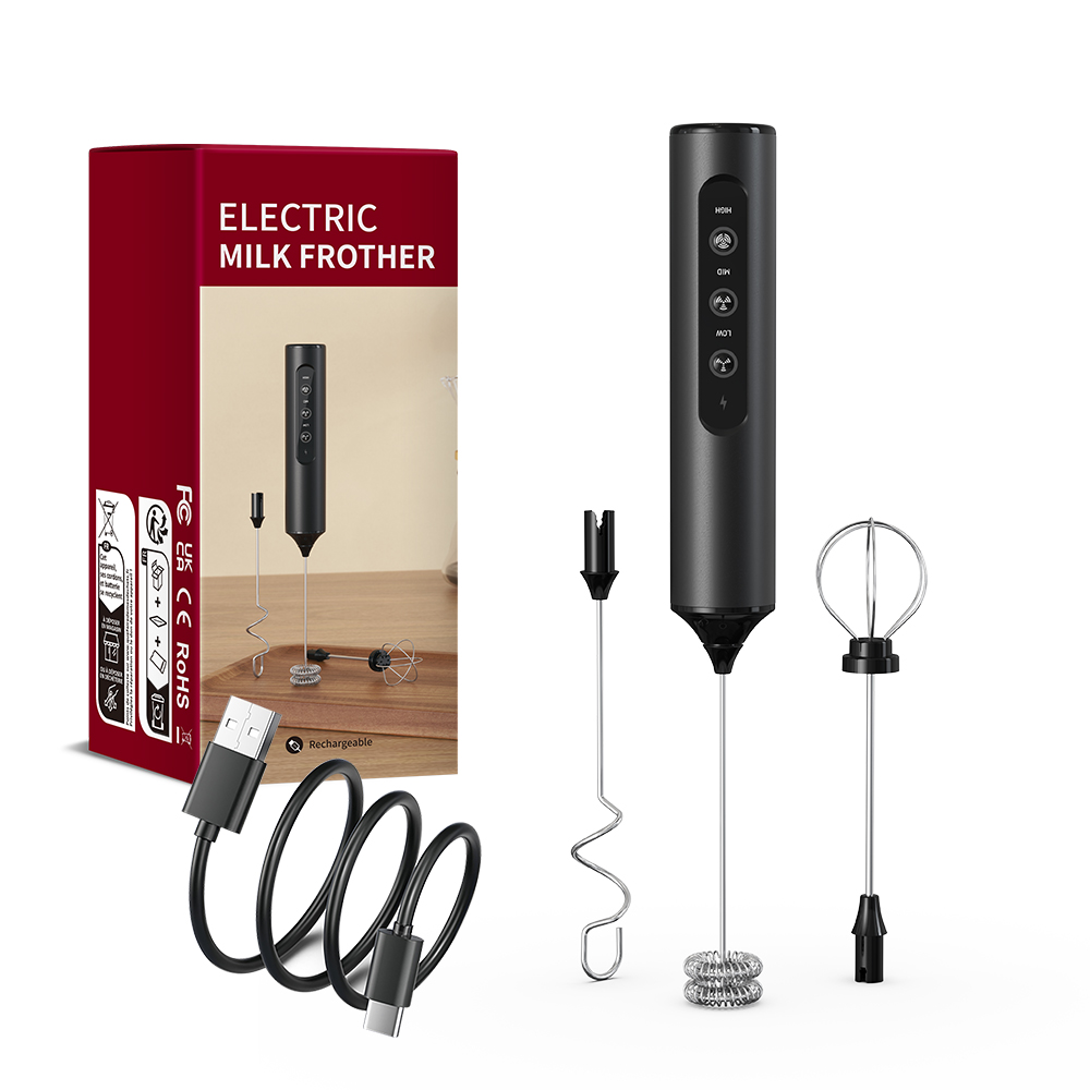 Immersion Hand Blender Set - Bezprzewodowy Elektryczny Mini Spieniacz do Mleka