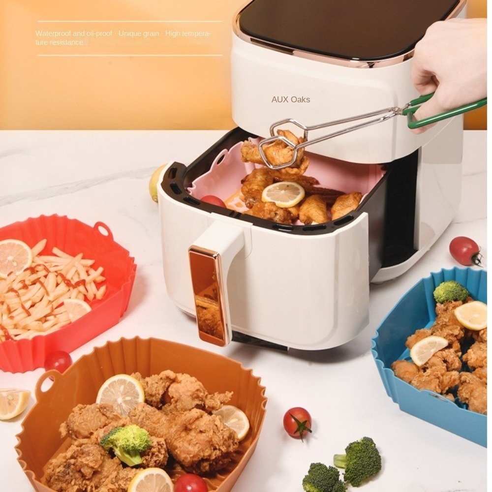 Air Fryer Silicone Pot Liner - Silikonowe wkładki do frytkownicy beztłuszczowej z