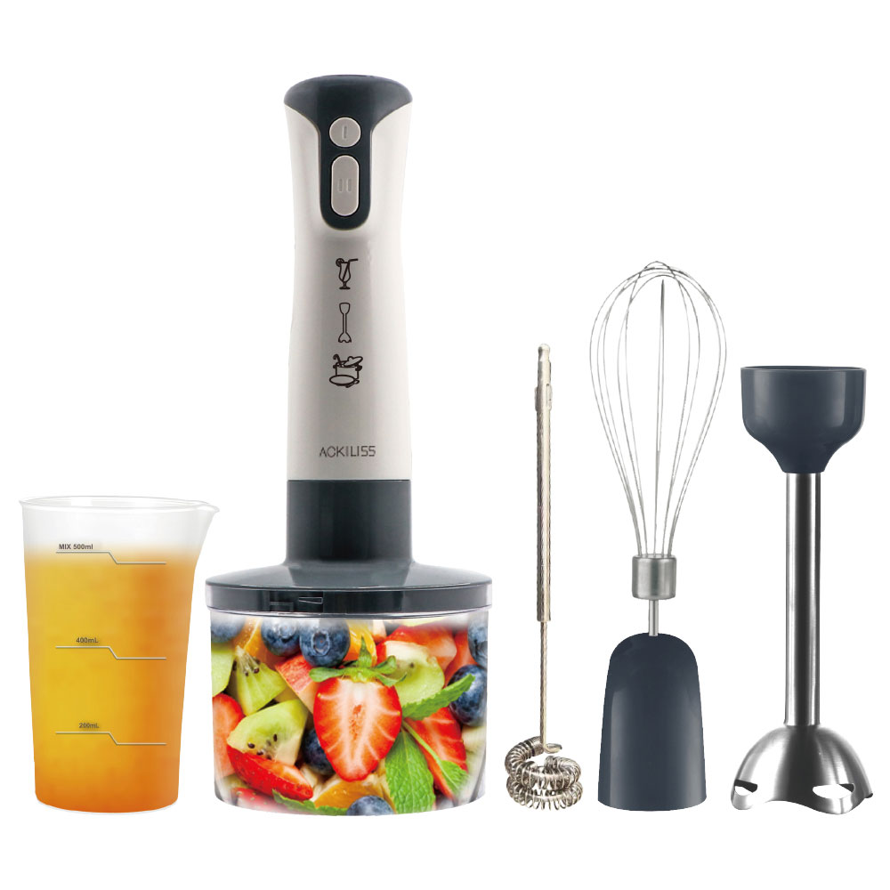 Immersion Hand Blender Set - Wielofunkcyjny blender z dwoma prędkościami, blender