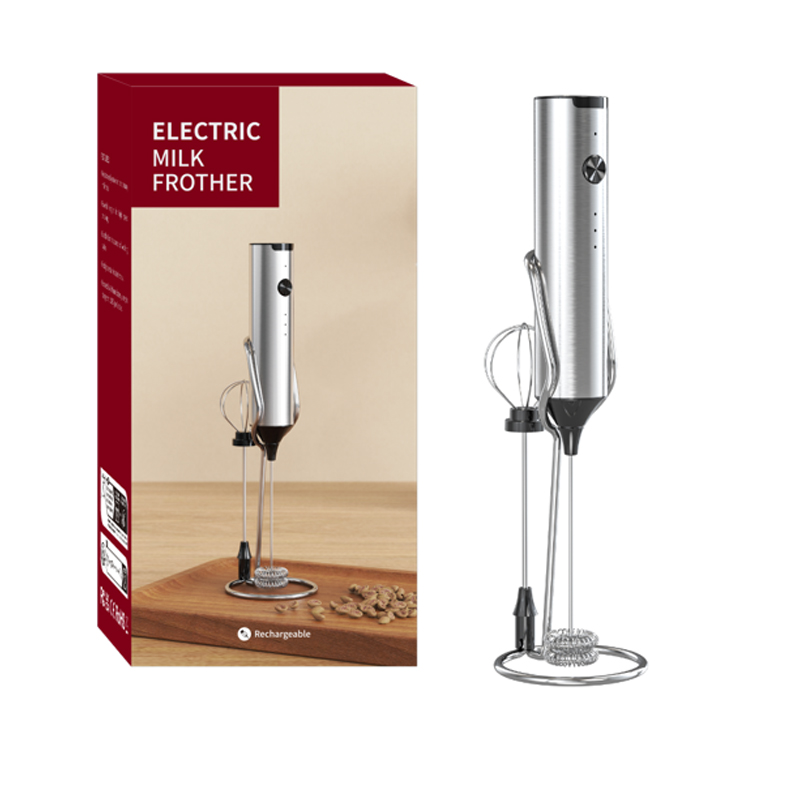 Immersion Hand Blender Set - Bezprzewodowy Elektryczny Mini Spieniacz do Mleka