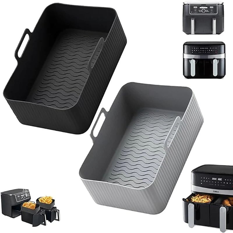 Air Fryer Silicone Pot Liner - Akcesoria do frytkownicy beztłuszczowa frytownica silikonowy