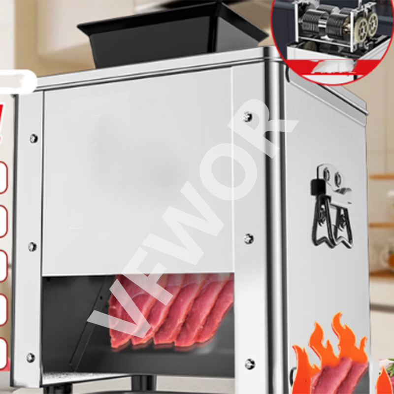 Automatic Meat Slicer Home - Nowa Mała Automatyczna Przenośna Krajalnica do