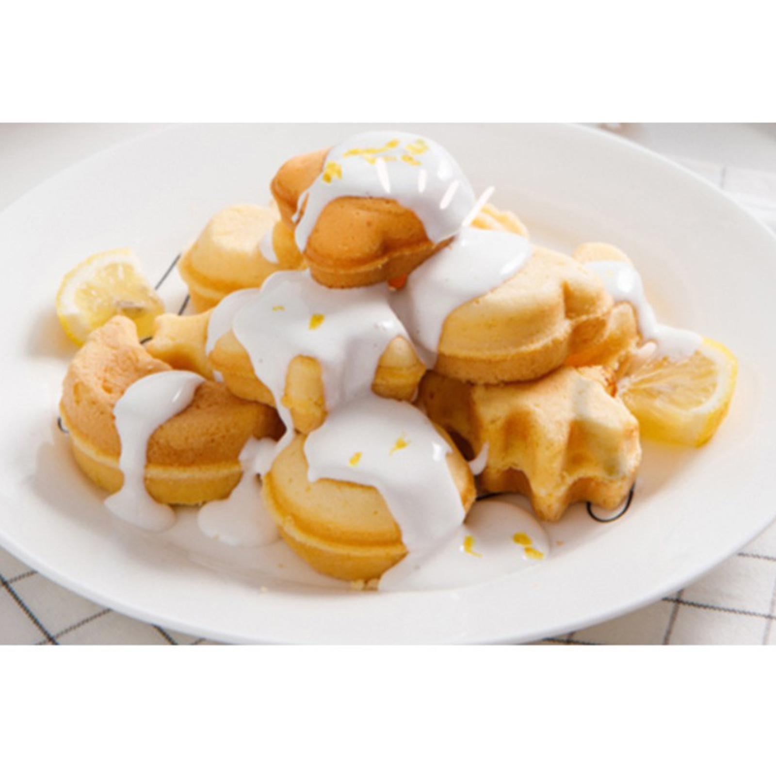 Mini Waffle Maker Machine - Mini gofrownica z powłoką nieprzywierającą, automatyczna