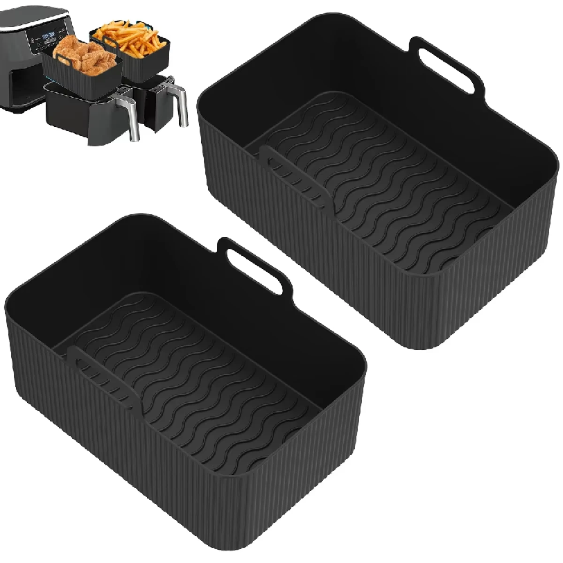 Air Fryer Silicone Pot Liner - 2 szt. Silikonowy garnek do frytkownicy