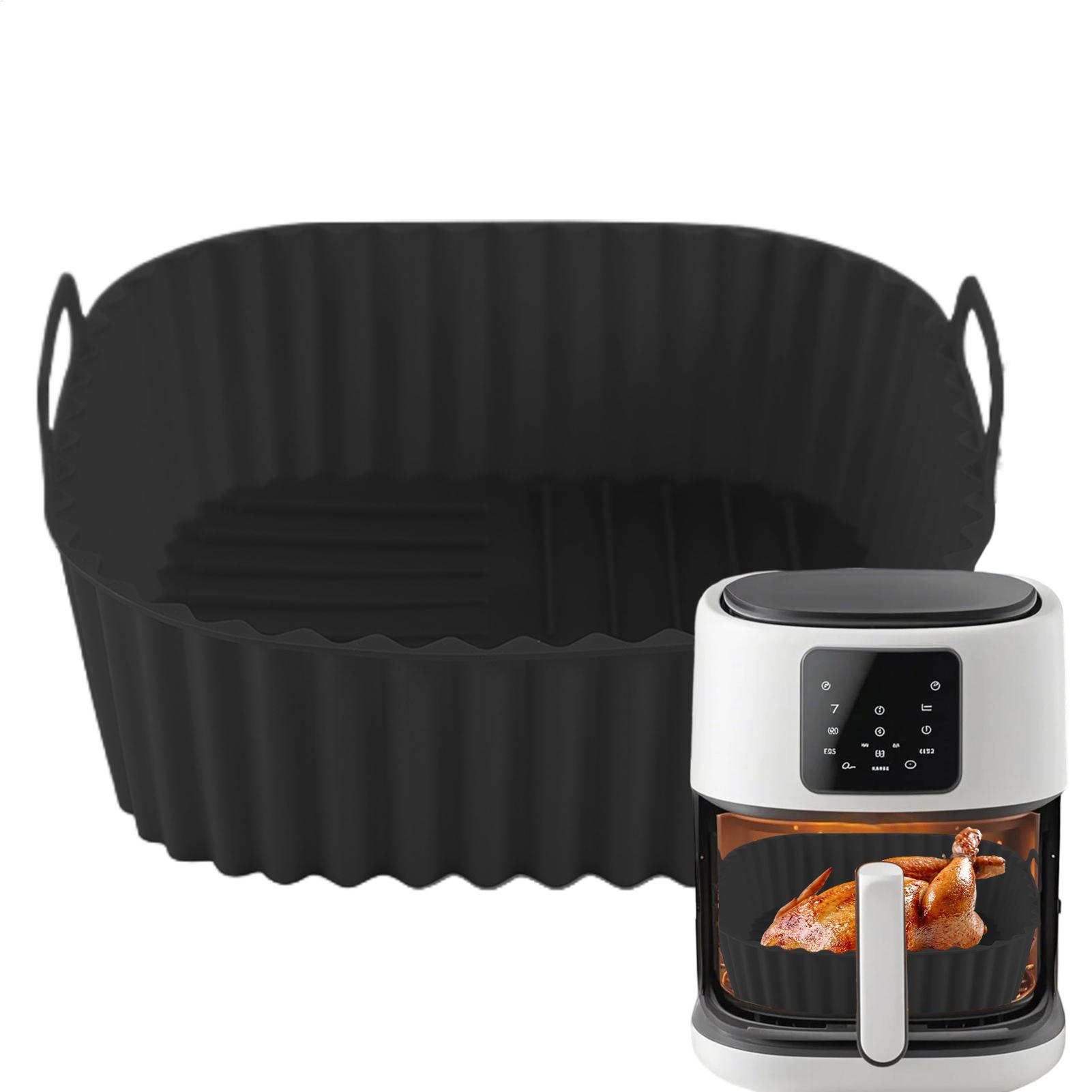 Air Fryer Silicone Pot Liner - Silikonowe wkładki do frytkownicy beztłuszczowej, kwadratowe