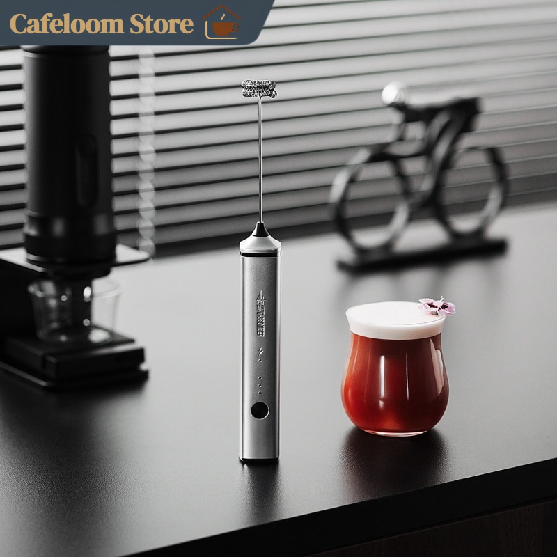 Electric Milk Frother Handheld - MHW-3BOMBER Elektryczny spieniacz do mleka, ręczny