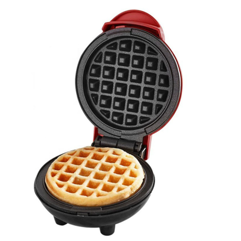 Mini Waffle Maker Machine - Przenośna mini elektryczna gofrownica z wtyczką