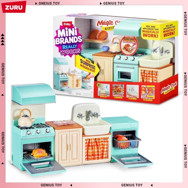 Small Appliances - Zuru Mini Brands Magic Cook Kitchen