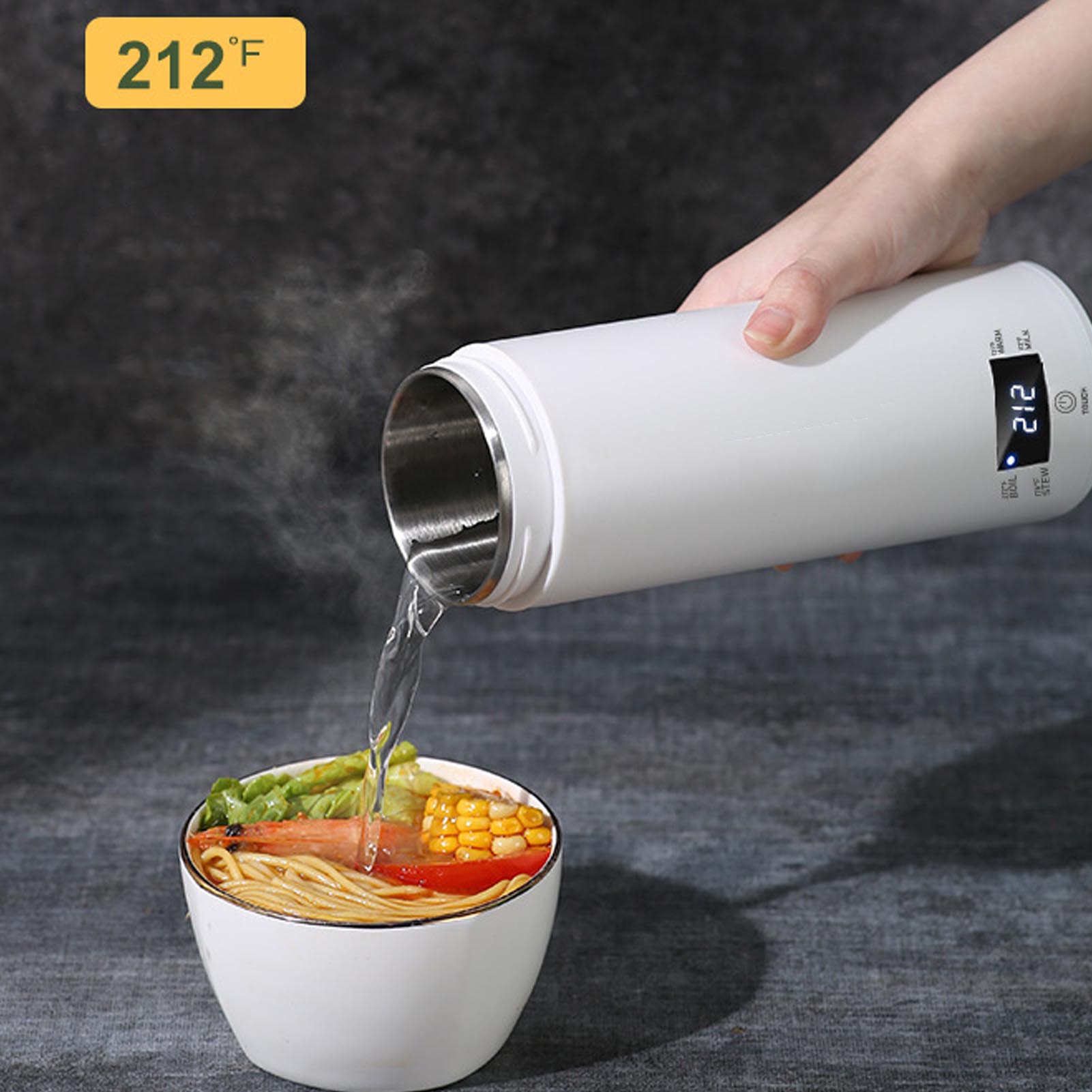 Electric Kettle Temperature Control - Mini przenośny czajnik elektryczny 450 ml