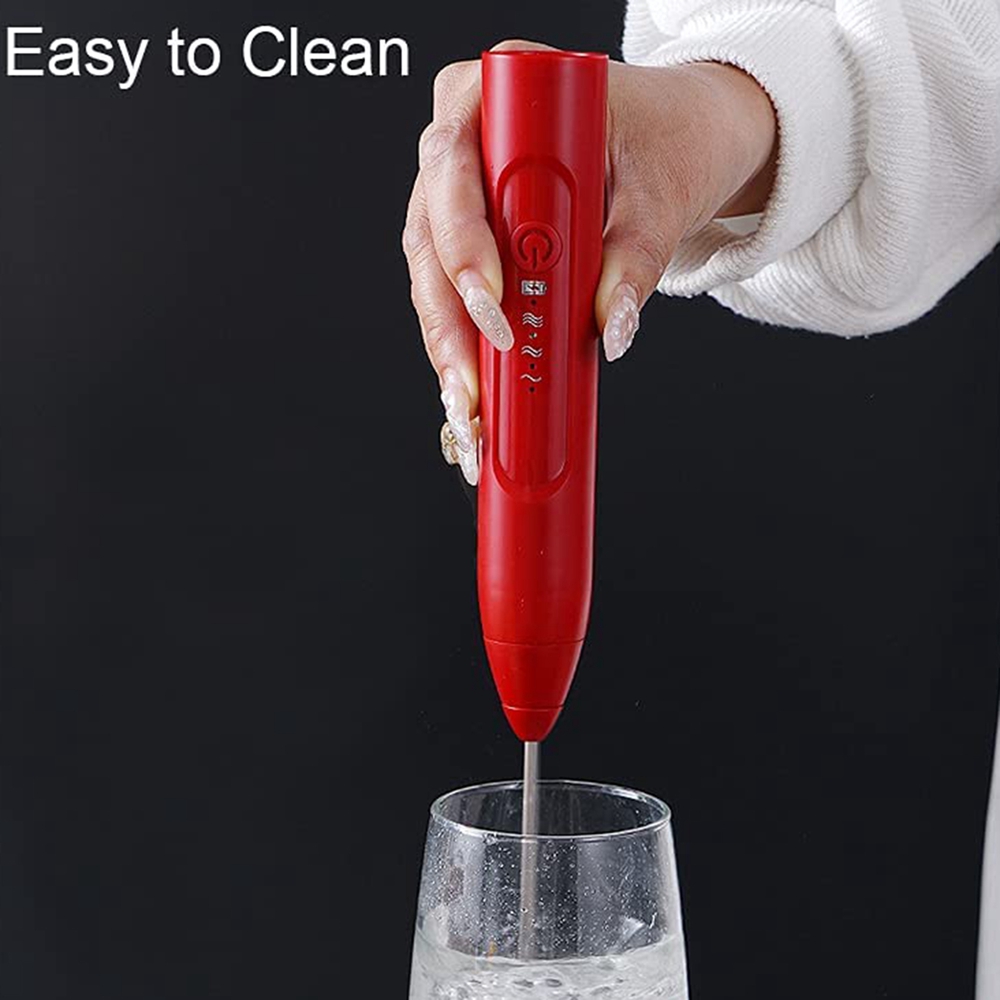Electric Milk Frother Handheld - ABRE-Elektryczny spieniacz do mleka, ręczny spieniacz