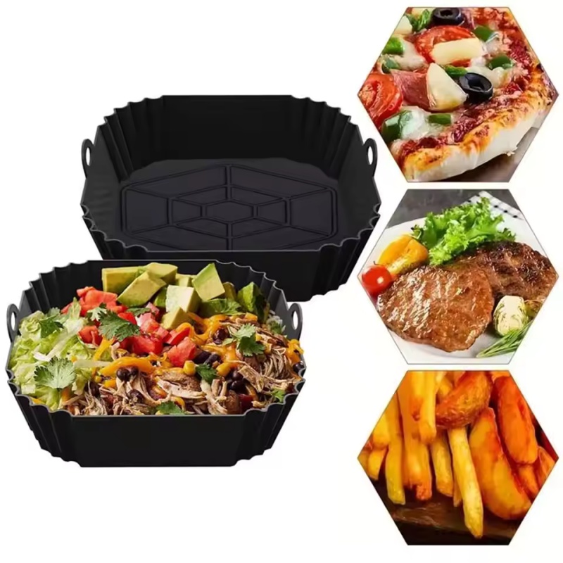 Air Fryer Silicone Pot Liner - 1 szt. Silikonowa tacka do frytkownicy