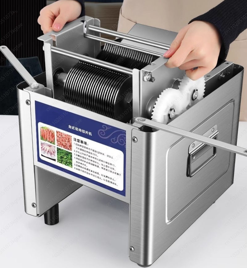 Automatic Meat Slicer Home - Elektryczna krajalnica do mięsa 220V, komercyjna