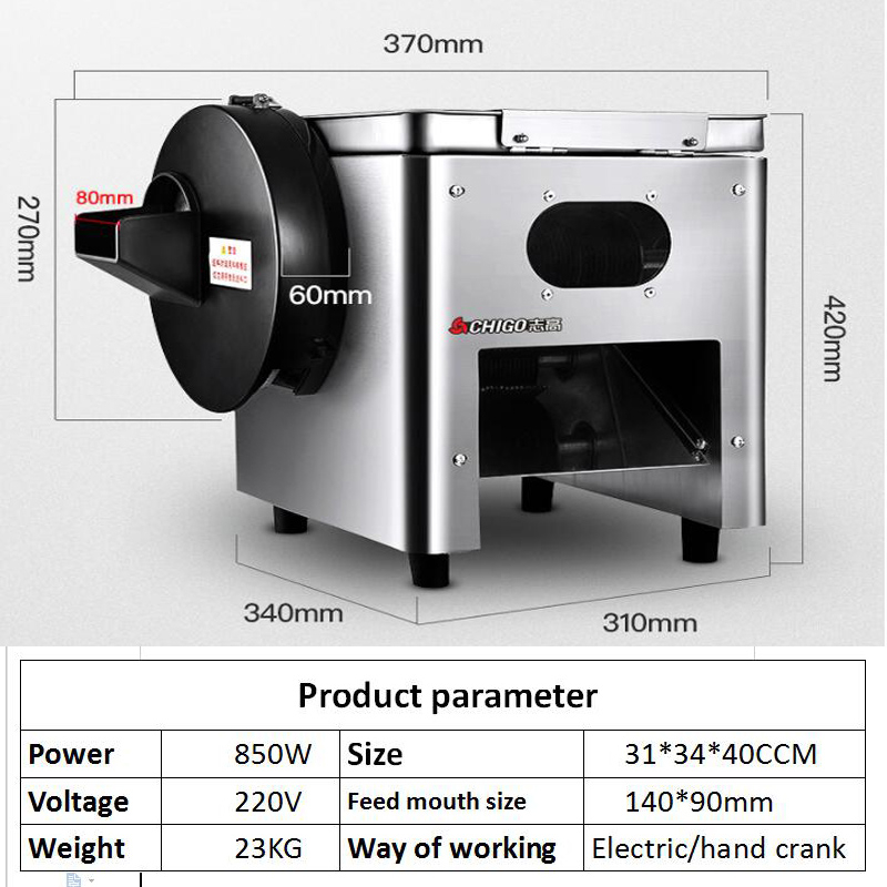 Automatyczna krajalnica do mię – Automatic Meat Slicer Home recenzja i cena