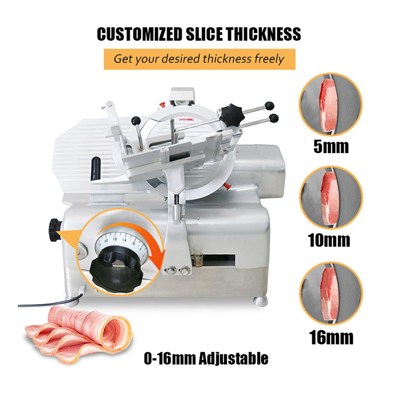 JK-320 Domowa i komercyjna ele – Automatic Meat Slicer Home recenzja i cena