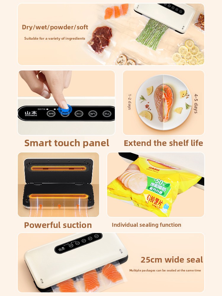 Mini Zgrzewarka Próżniowa Auto – Food Vacuum Sealer Machine recenzja i cena
