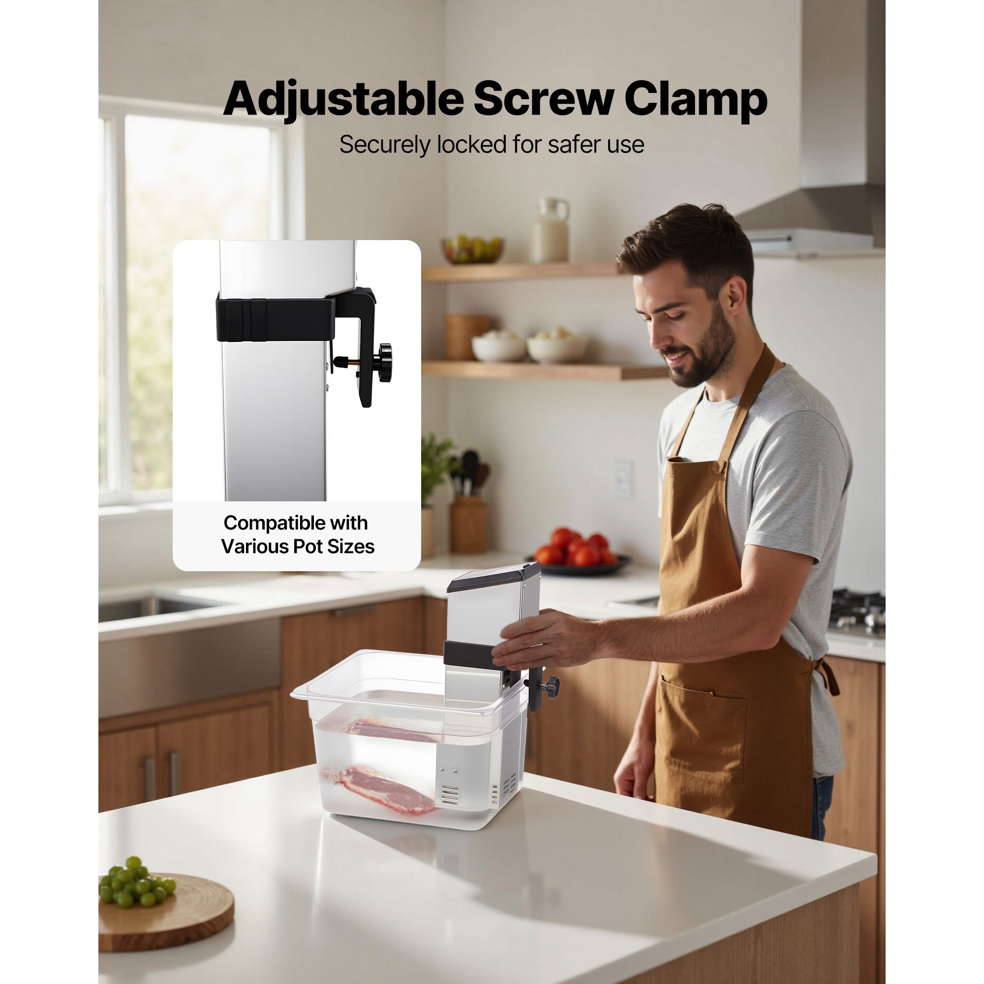 Urządzenie Sous Vide o mocy 15 – Digital Sous Vide Precision Cooker recenzja i cena