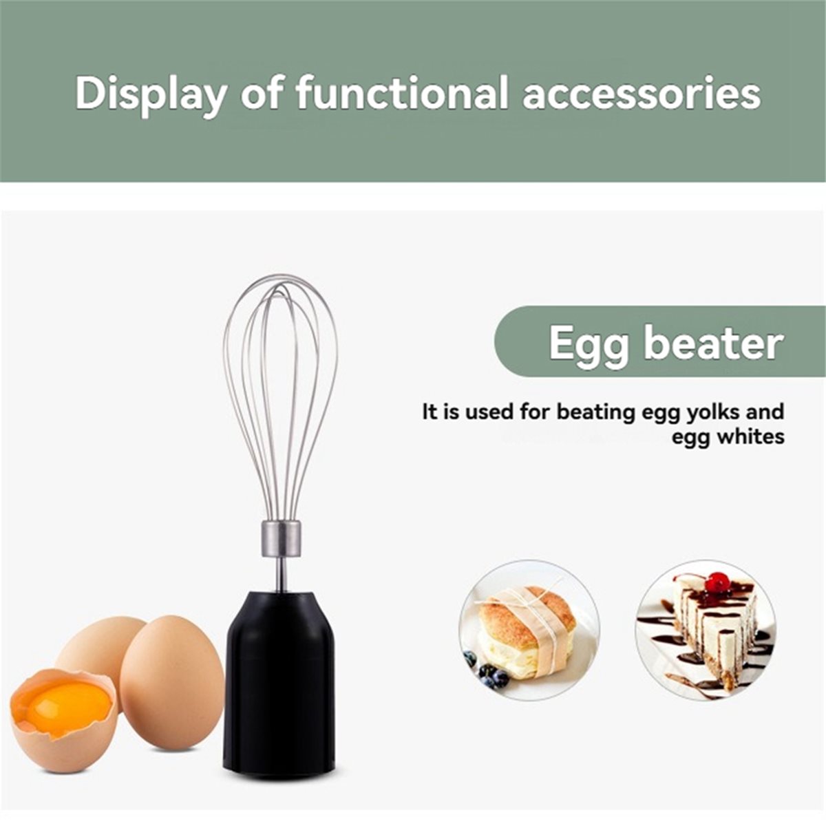 wilwill Elektryczny blender rę – Immersion Hand Blender Set recenzja i cena