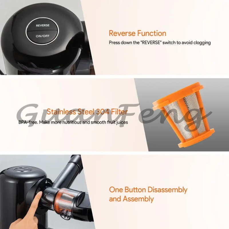 Wyciskarka wolnoobrotowa na zi – Electric Slow Juicer Cold Press recenzja i cena