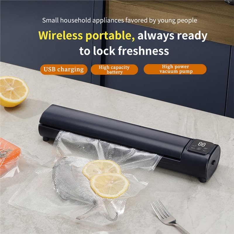 Przenośna zgrzewarka próżniowa – Food Vacuum Sealer Machine recenzja i cena