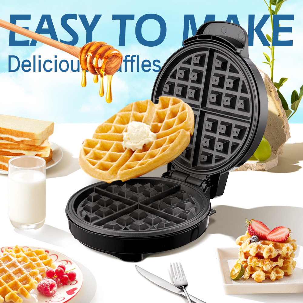 Śniadaniowe foremki do gofrów  – Mini Waffle Maker Machine recenzja i cena