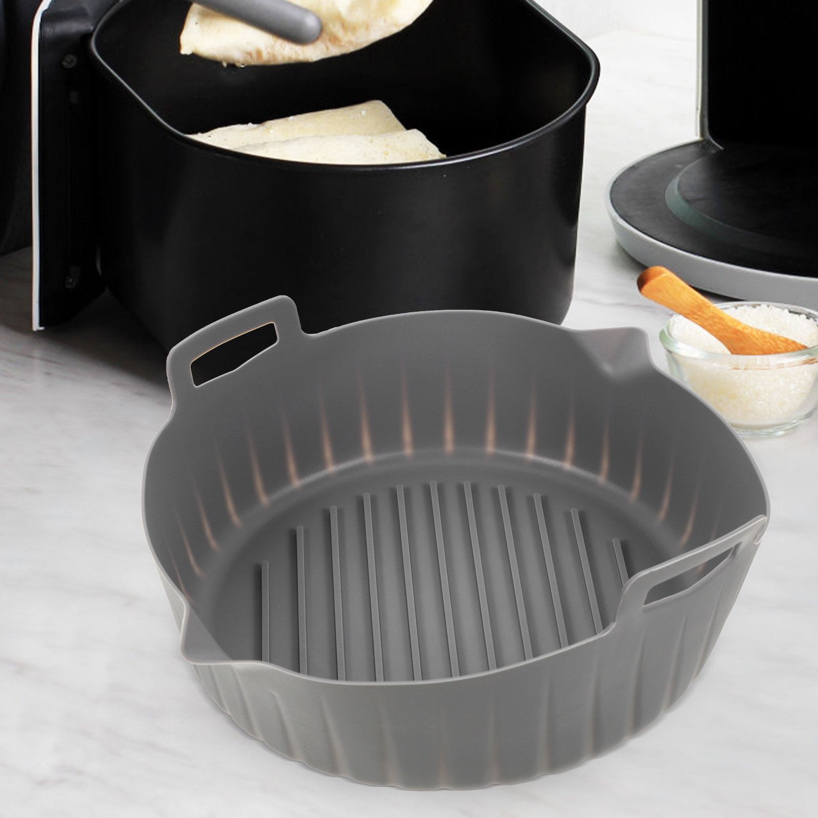 Silikonowy garnek do frytkowni – Air Fryer Silicone Pot Liner recenzja i cena