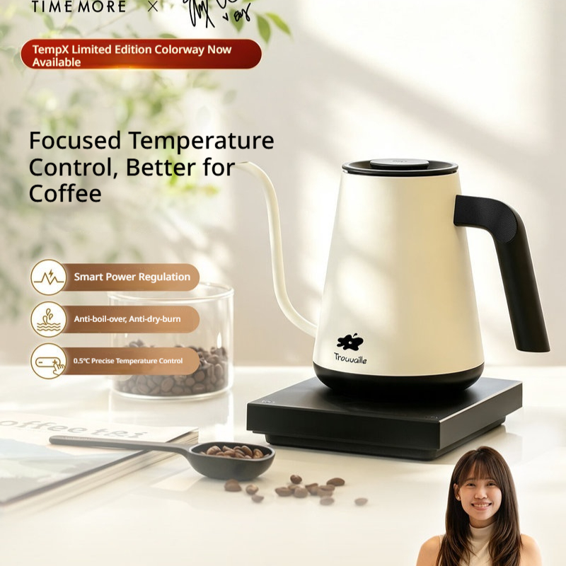 Czajnik elektryczny Timemore F – Electric Kettle Temperature Control recenzja i cena