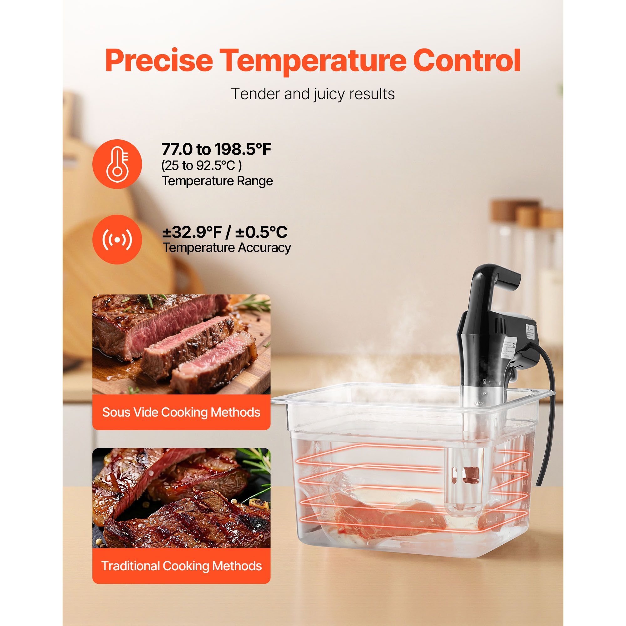 Precyzyjny garnek do gotowania – Digital Sous Vide Precision Cooker recenzja i cena