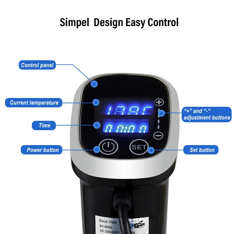 Wodoodporny cyrkulator do goto – Digital Sous Vide Precision Cooker recenzja i cena
