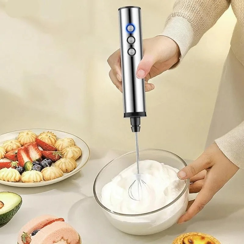 Elektryczny trzepak do mleka 3 – Electric Milk Frother Handheld recenzja i cena