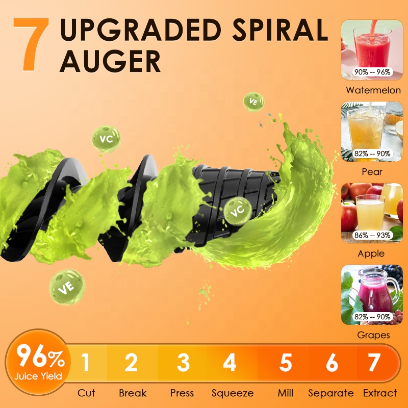 Profesjonalna, wielofunkcyjna, – Electric Slow Juicer Cold Press recenzja i cena