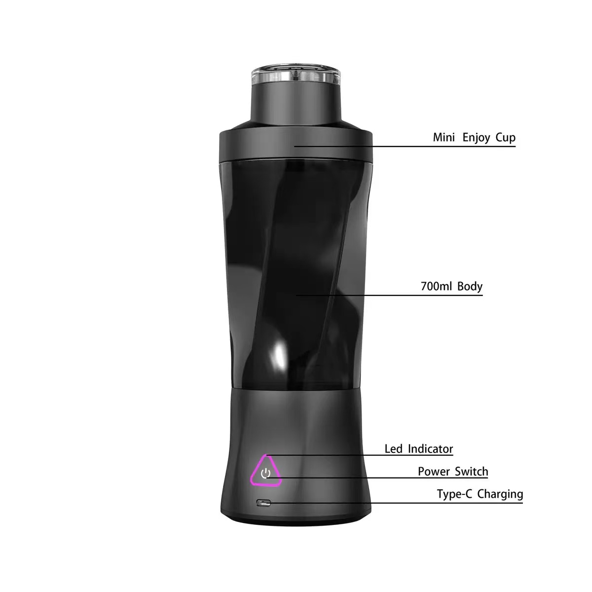 Przenośny Elektryczny Blender  – Portable Blender Usb Rechargeable recenzja i cena