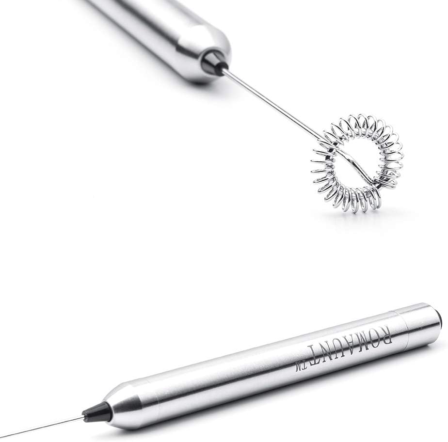 Ręczny spieniacz do mleka, ele – Electric Milk Frother Handheld recenzja i cena