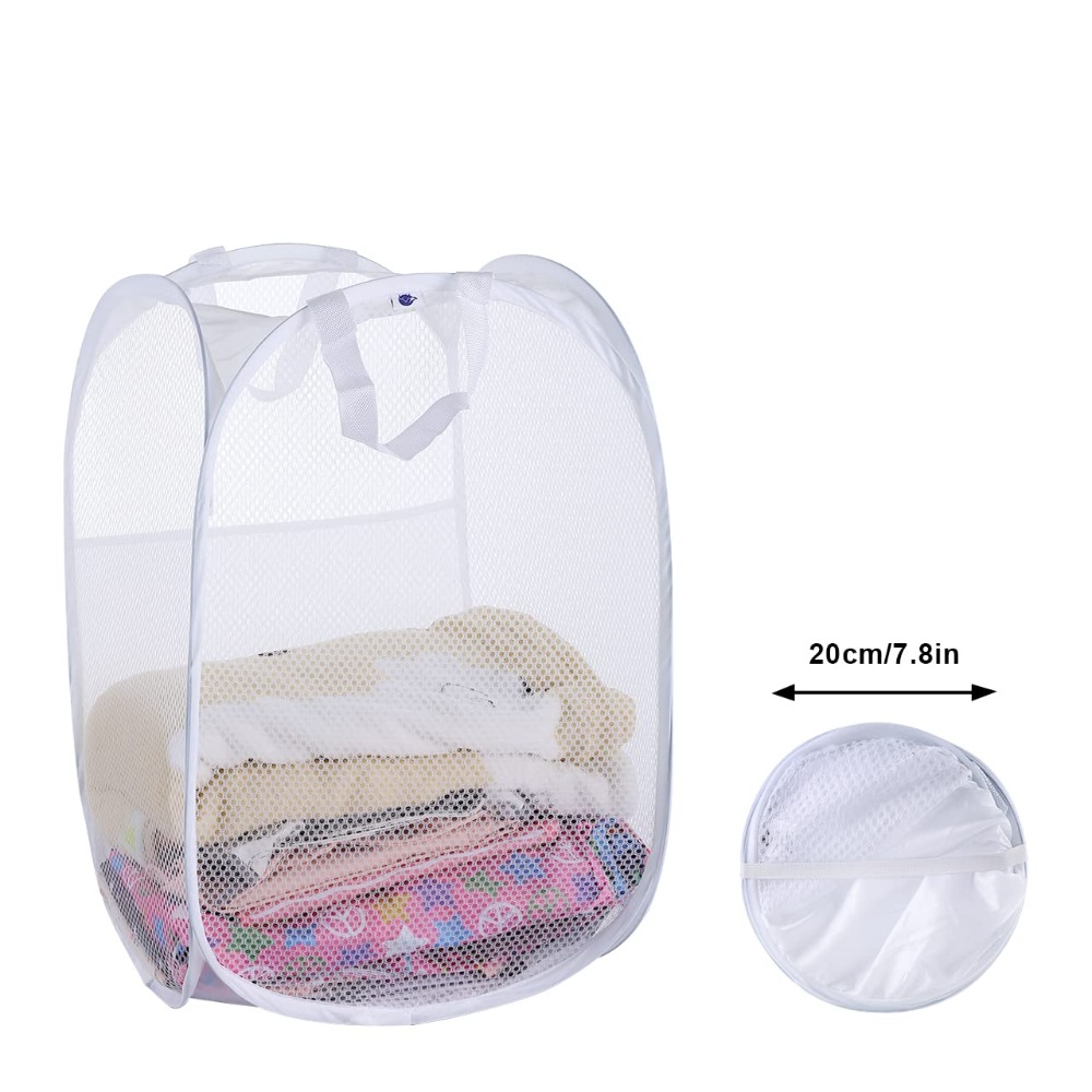 Kosz na pranie z siatki, skład – Laundry recenzja i cena