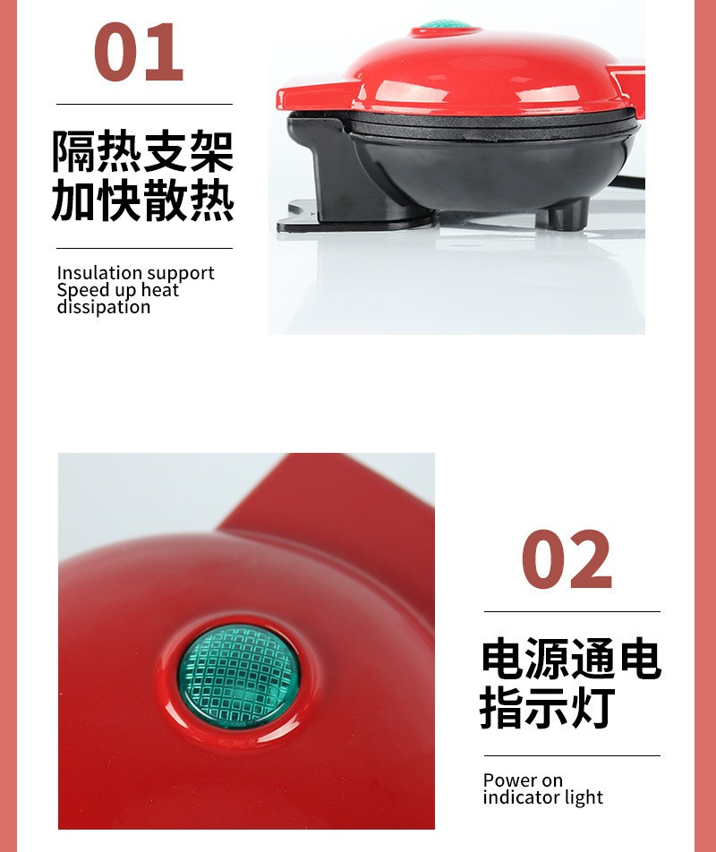 Wielofunkcyjna Mini Maszyna do – Mini Waffle Maker Machine recenzja i cena