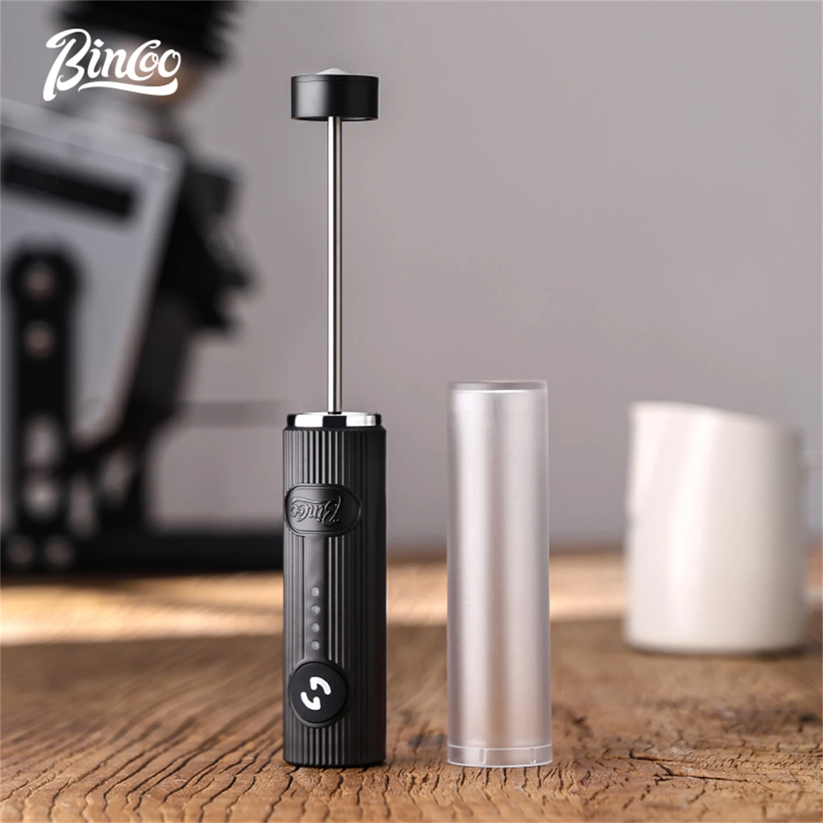 Bincoo ULEPSZONY Elektryczny S – Electric Milk Frother Handheld recenzja i cena