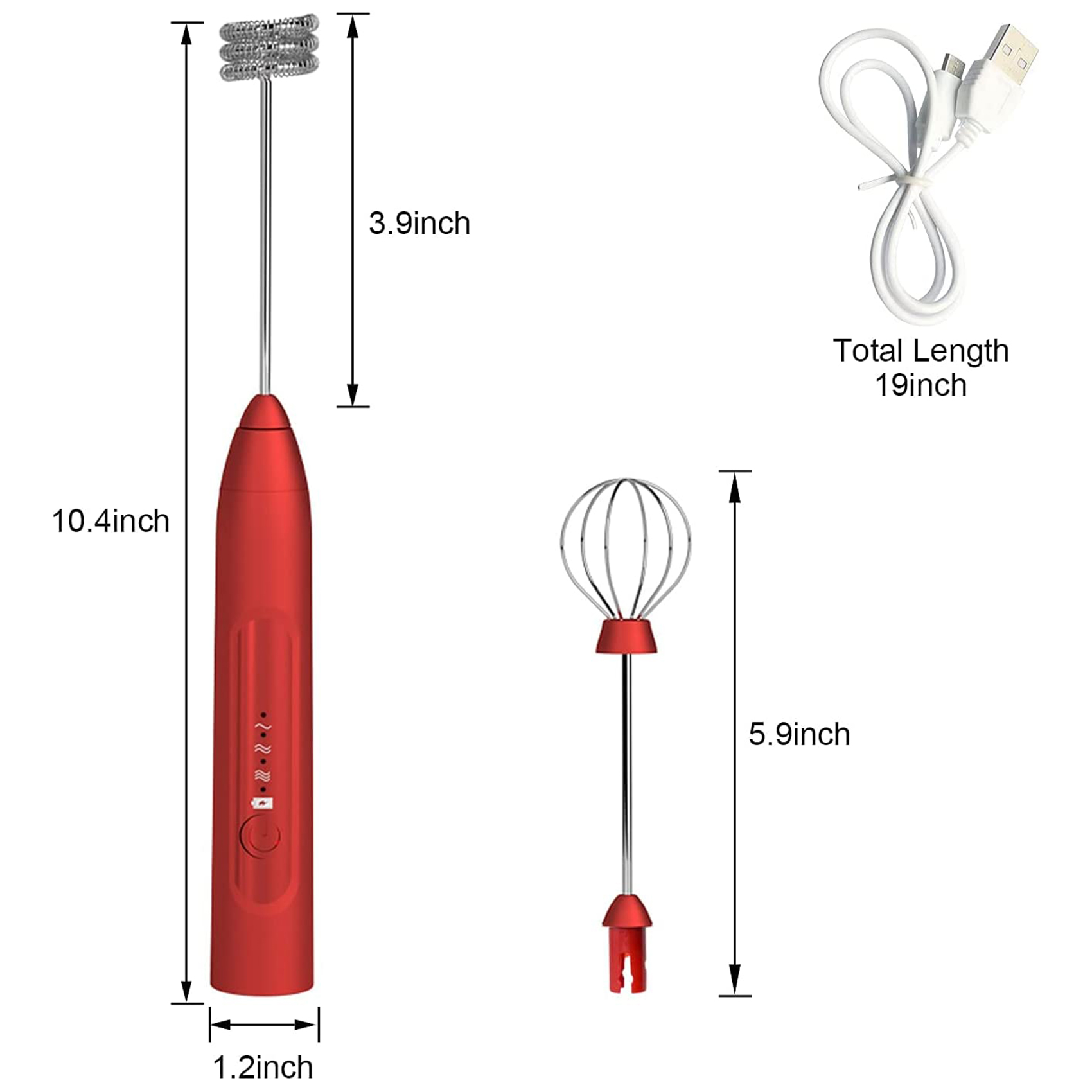 ABRE-Elektryczny spieniacz do  – Electric Milk Frother Handheld recenzja i cena