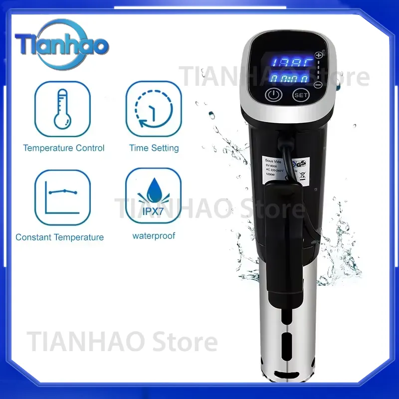 Wodoodporny (IPX7) precyzyjny  – Digital Sous Vide Precision Cooker recenzja i cena