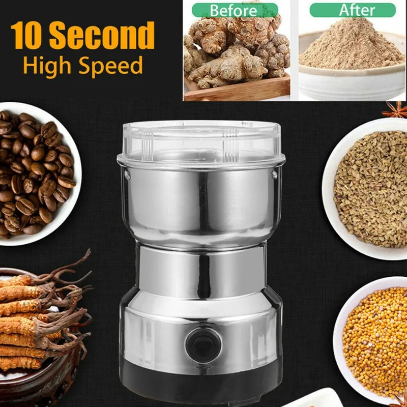 Elektryczny młynek 110V-220V d – Coffee Bean Grinder Electric recenzja i cena