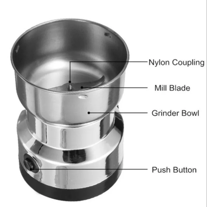 Elektryczny młynek 110V-220V d – Coffee Bean Grinder Electric recenzja i cena