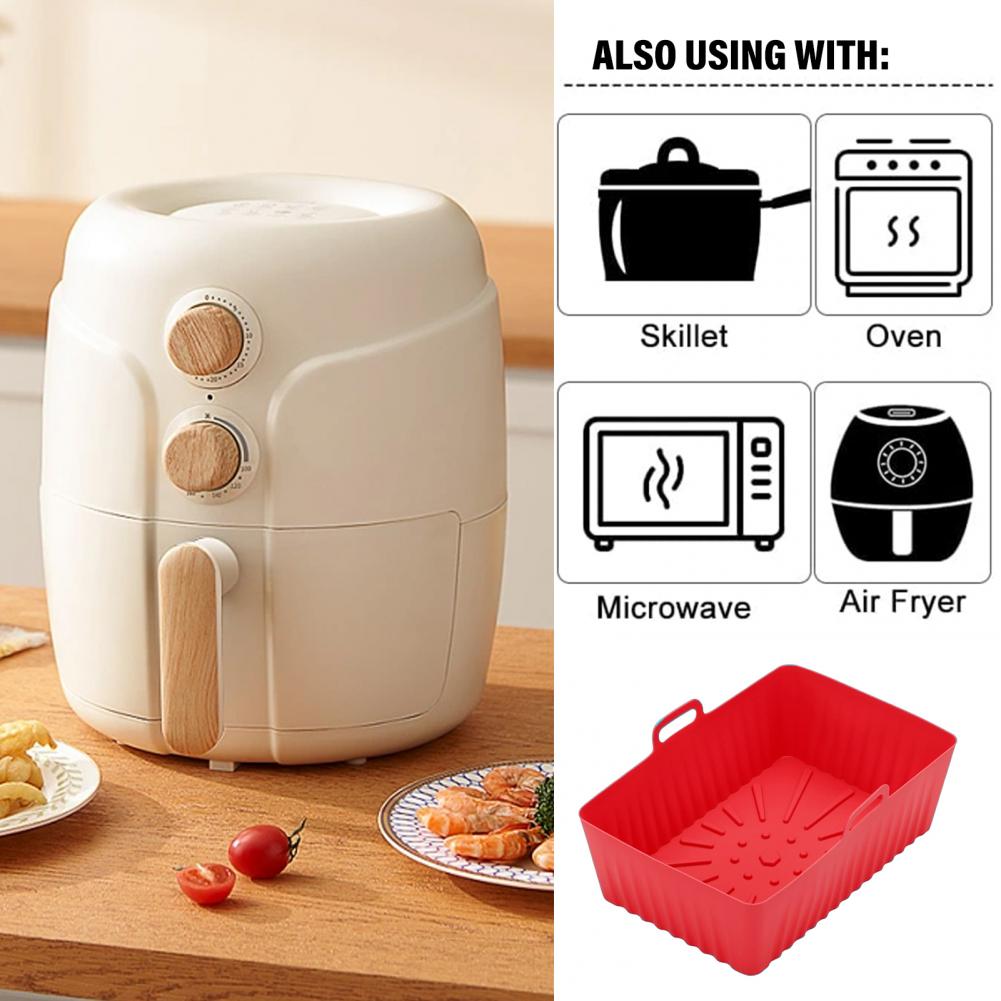 Frytkownice beztłuszczowe, prz – Air Fryer Silicone Pot Liner recenzja i cena