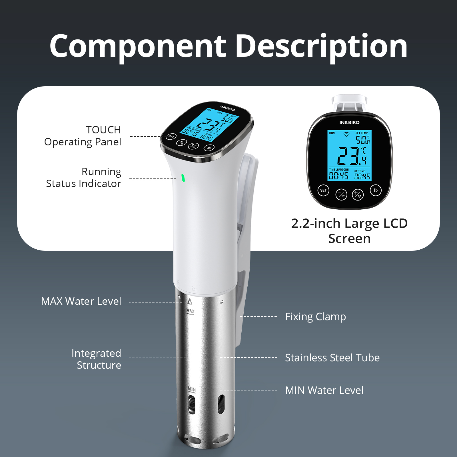 INKBIRD SSV-103-W 1000W WiFi S – Digital Sous Vide Precision Cooker recenzja i cena