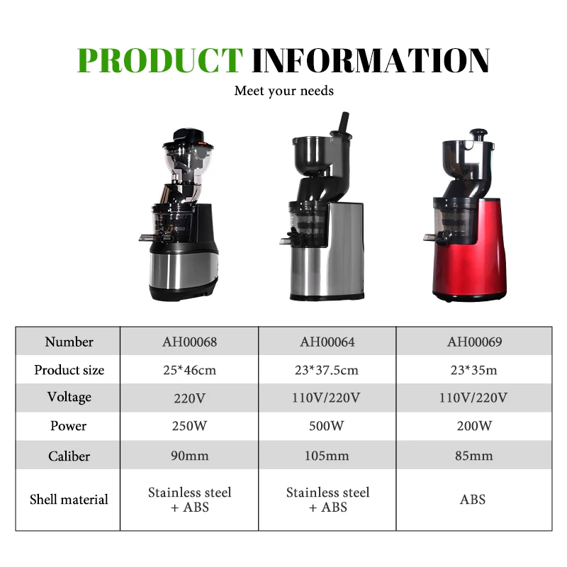 Automatyczna wyciskarka do sok – Electric Slow Juicer Cold Press recenzja i cena