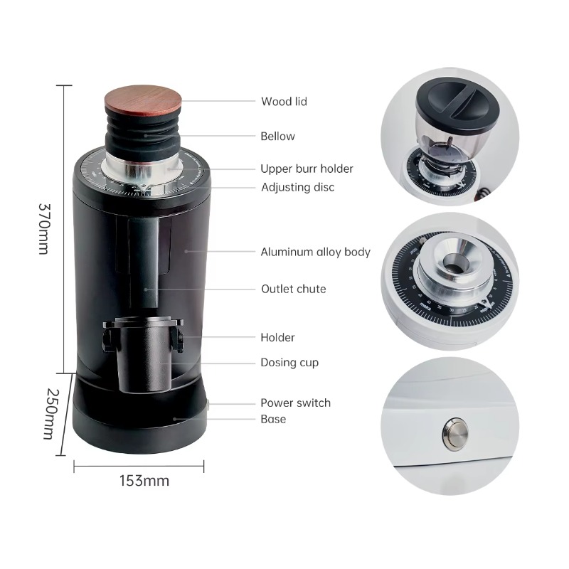 Profesjonalny młynek do kawy z – Coffee Bean Grinder Electric recenzja i cena