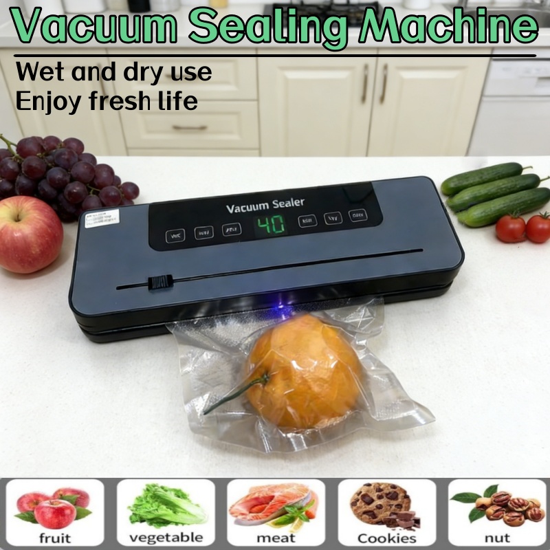 Automatyczna elektryczna zgrze – Food Vacuum Sealer Machine recenzja i cena