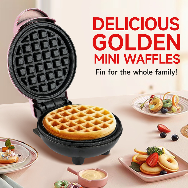 Mini gofrownica elektryczna, u – Mini Waffle Maker Machine recenzja i cena