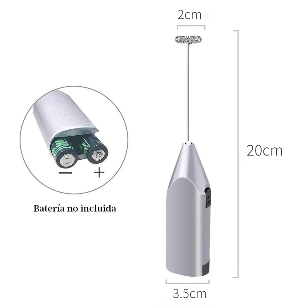 Elektryczna ręczna trzepaczka  – Electric Milk Frother Handheld recenzja i cena