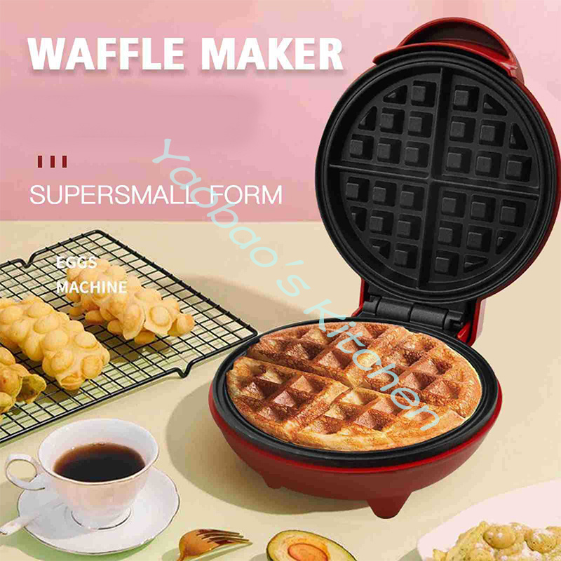 Mini elektryczny przenośny gri – Mini Waffle Maker Machine recenzja i cena