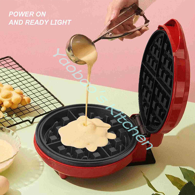 Mini elektryczny przenośny gri – Mini Waffle Maker Machine recenzja i cena