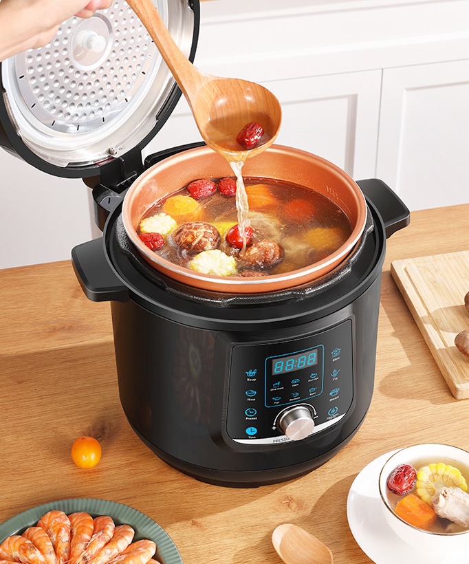 Elektryczny szybkowar ze stali – Smart Instant Pressure Cooker recenzja i cena